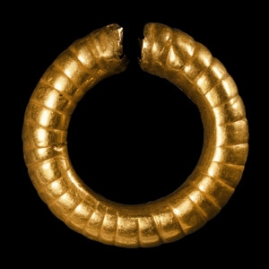 Achaemenid Gold Penannular Hair Ring