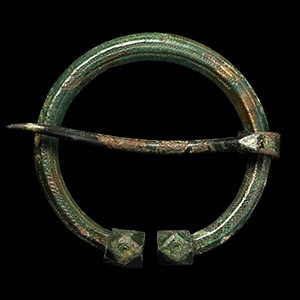 Large Viking Age Bronze Penannular Brooch