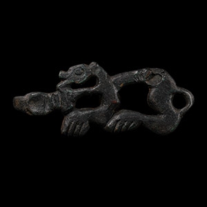 Viking Age Bronze Openwork Beast Mount