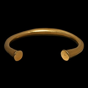 Gold Torc-Shaped Bracelet