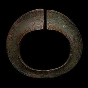 Baltic Decorated Bronze Bracelet