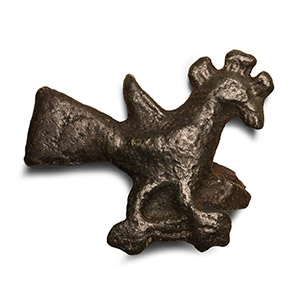 Viking Bronze Bird Brooch