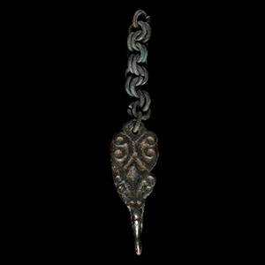 Viking Age Bronze Implement Pendant