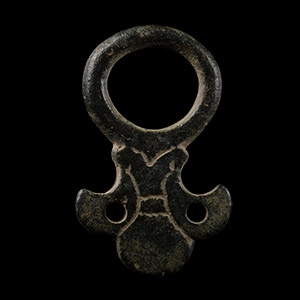 Viking Age Bronze Strap Loop