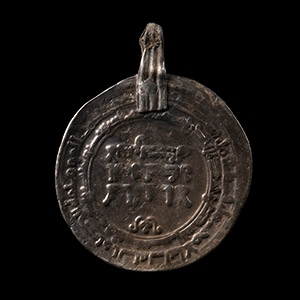 Viking Age Silver Coin Pendant