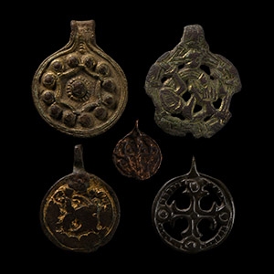 Viking Age Bronze Pendant Collection