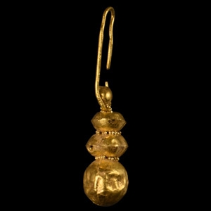 Gold Viking Style Earring