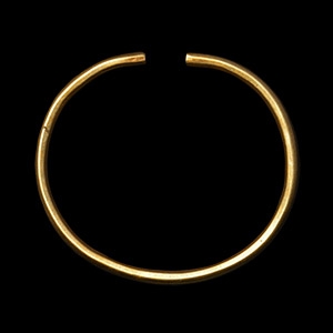 Gold Viking Style Bar Bracelet