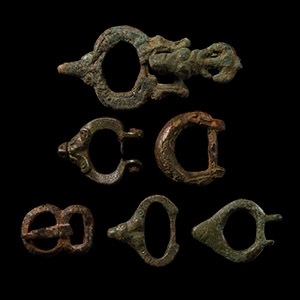 Viking Age Bronze Buckle Collection
