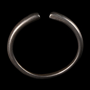 Viking Age Silver Bar Bracelet