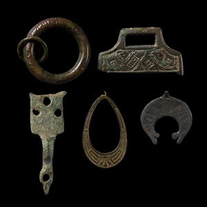 Viking Age Bronze Artefact Collection