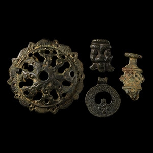 Viking Age Bronze Mount Collection