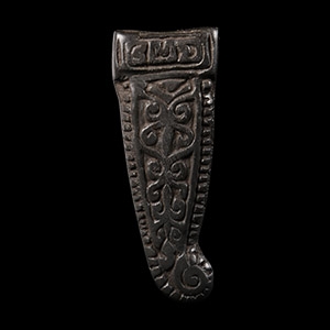 Viking Age Bronze Strap End