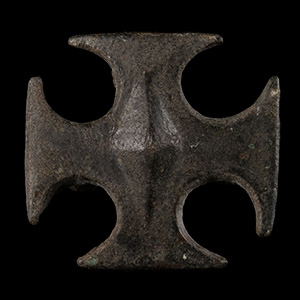 Viking Age Bronze Cross Mount