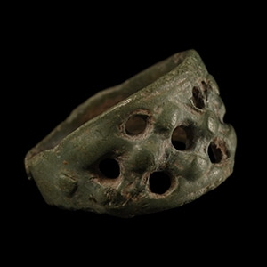 Viking Age Bronze Openwork Ring