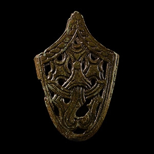 Viking Age Bronze Sword Scabbard Chape