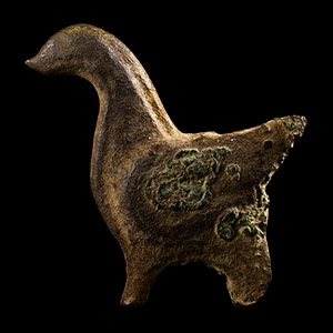 Viking Age Bronze Bird Brooch