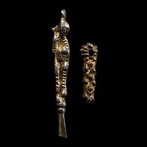 Viking Age Silver-Gilt Artefact Group