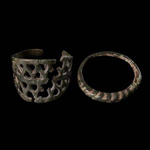 Viking Age Bronze Ring Group