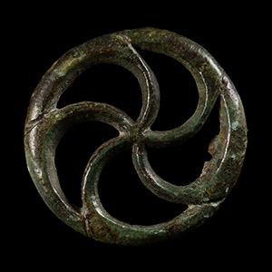 Roman Sun Wheel Brooch