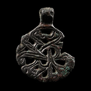 Viking Age Bronze Openwork Pendant