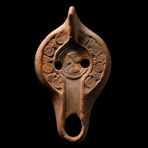 Roman Terracotta Oil Lamp