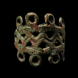 Viking Age Bronze Openwork Ring