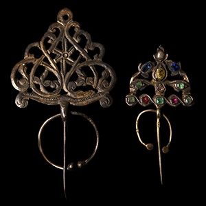 Post Medieval Silver Penannular Brooch Group