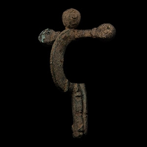 Roman Bronze Crossbow Brooch