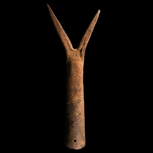 Post Medieval Iron Thames Barge Tender Finial