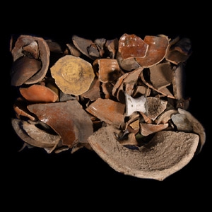 Medieval and Later Dutch Pottery Pit Dug Fragment Group