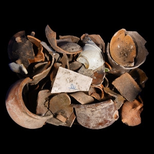 Medieval and Later Dutch Pottery Pit Dug Fragment Group