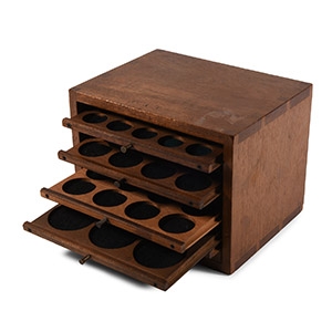 Cabinets & Accessories - Swann Wood Coin Cabinet