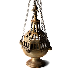 Post Medieval Bronze Censer