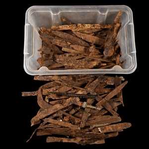 Medieval and Post Medieval Iron Knife Blade Group