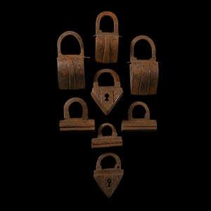 Tudor Period and Later Iron Padlock Collection