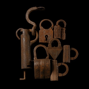 Tudor Period and Later Iron Padlock Collection