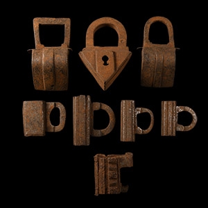 Tudor Period and Later Iron Padlock Collection