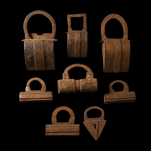 Tudor Period and Later Iron Padlock Collection