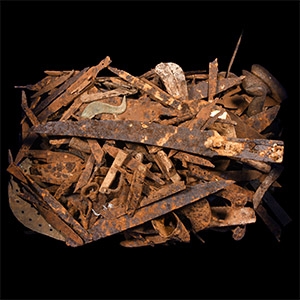 Medieval Iron Blade Group