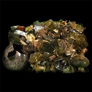 Post Medieval Glass Fragment Group