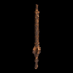 Saxon Period Iron Sceptre Head