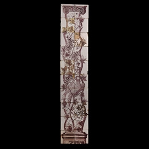 Post Medieval Dutch Glazed Ceramic Picture Tile Set