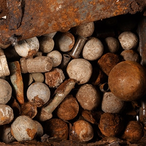 Post Medieval Lead Musket Ball Group