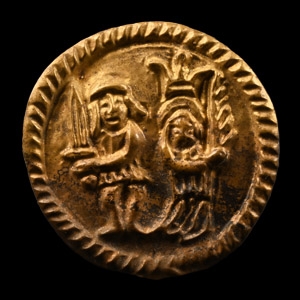 Medieval Copper-Alloy Pilgrims Badge