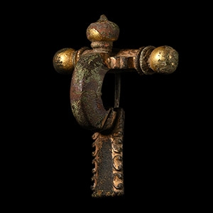 Roman Gilt Bronze Crossbow Brooch