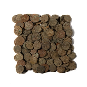 Ancient Roman Empire Coins - Military Stamped AE Coin Group [131]