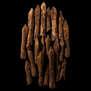 Medieval Iron Crossbow Bolt Group