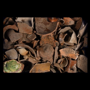 Medieval and Later Dutch Pottery Pit Dug Fragment Group