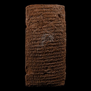 Old Babylonian Clay Cuneiform Tablet Bearing a Royal Letter From Iluni King of Esnunna to Warassa King of Der